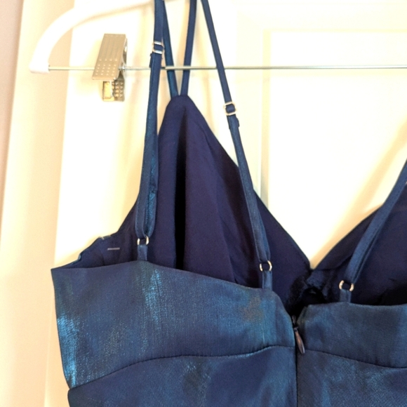 Wild Fable Maxi Dress Blue Sleeveless - Picture 7 of 11